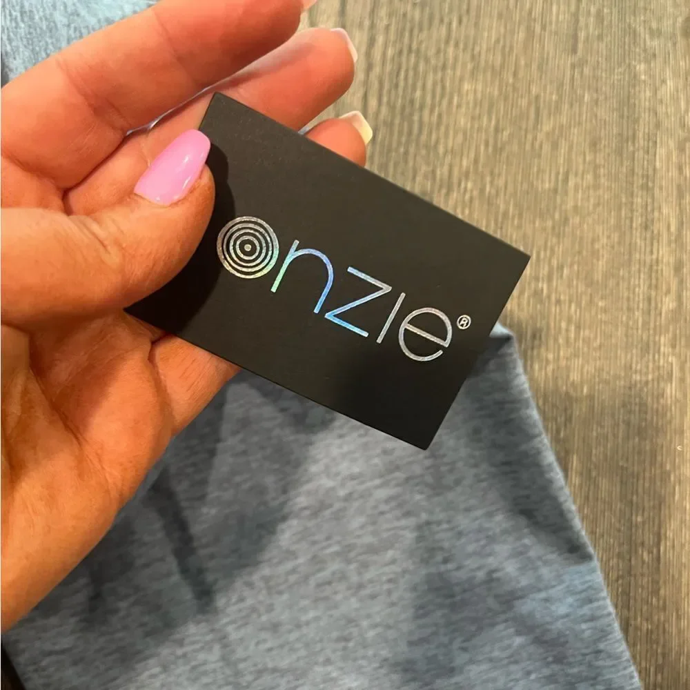 NWT Tonal Onzie Luxe Leggings Heathered Blue Size XS